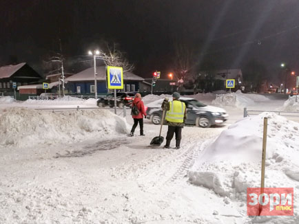 Добрянка в снежном капкане