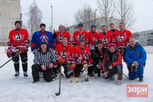 В Добрянском округе награждена лучшая хоккейная команда