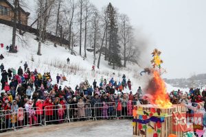 Добрянцы проводили зиму