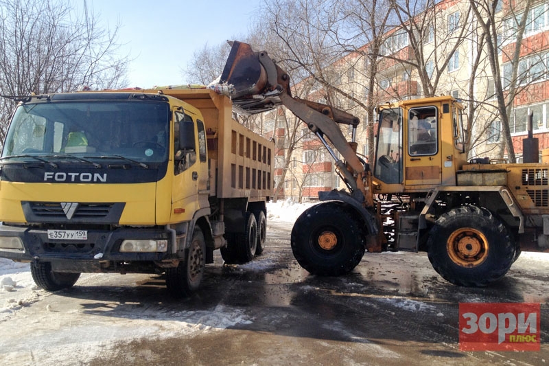 Снег в Добрянке вывозить больше не будут