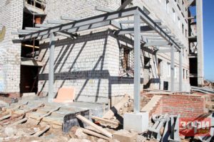 Продолжется реконструкция добрянского Дворца культуры