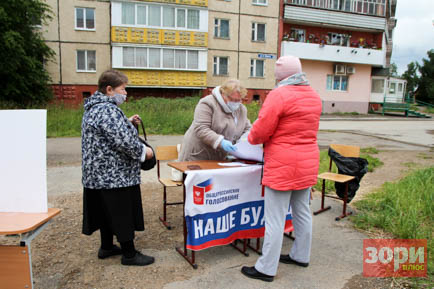 «Дворовое» голосование в Добрянке