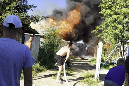 Погорельцам из Пальников помогли