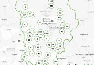 В Добрянском округе – 111 заболевших коронавирусом