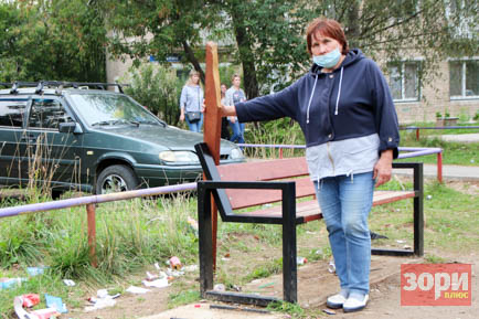 В Добрянском округе общественное имущество страдает от вандалов