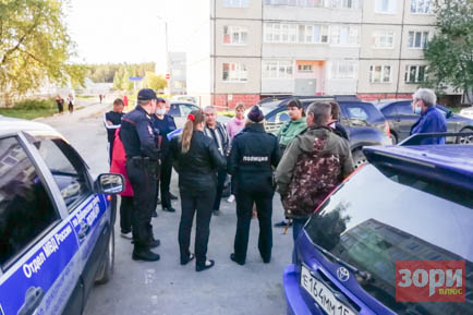 Противостояние жителей Добрянки и иногородних газовиков смогла пресечь только полиция