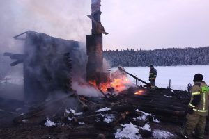 Две бани сгорели на прошлой неделе в Добрянском округе