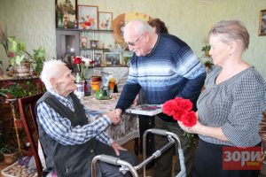 Участник войны из Добрянки отметил рекордный день рождения