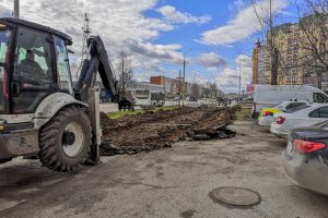 Старый тротуар долой!