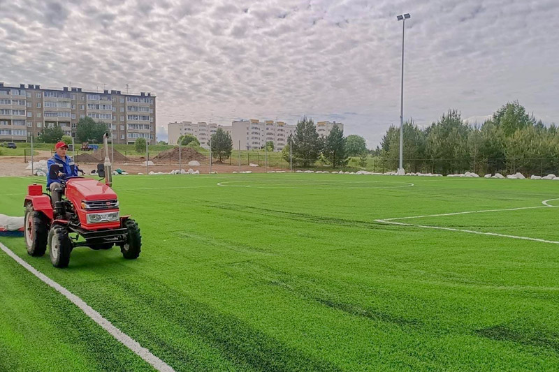 В Добрянском округе строятся межшкольные стадионы