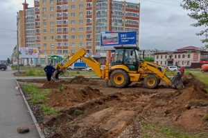 Новый сквер в Добрянке