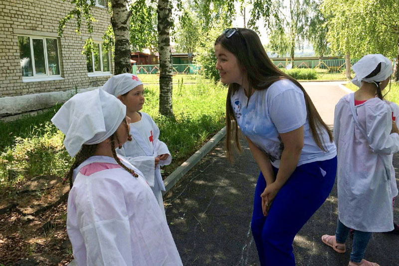 Волонтёры в Перемском