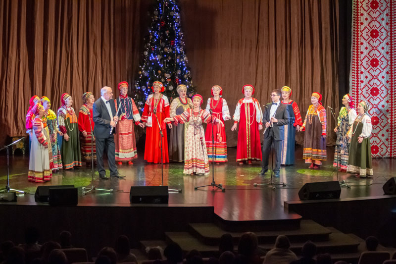 Полазненский русский народный хор отметил тройной юбилей