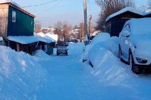 Сузили проезд