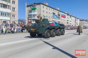 В Добрянке отмечают День Победы