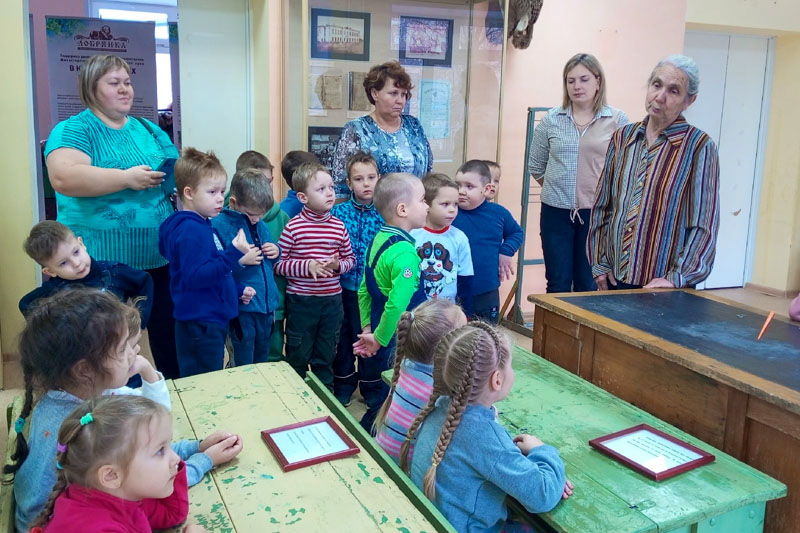 Маленькие добрянцы побывали в новых стенах музея