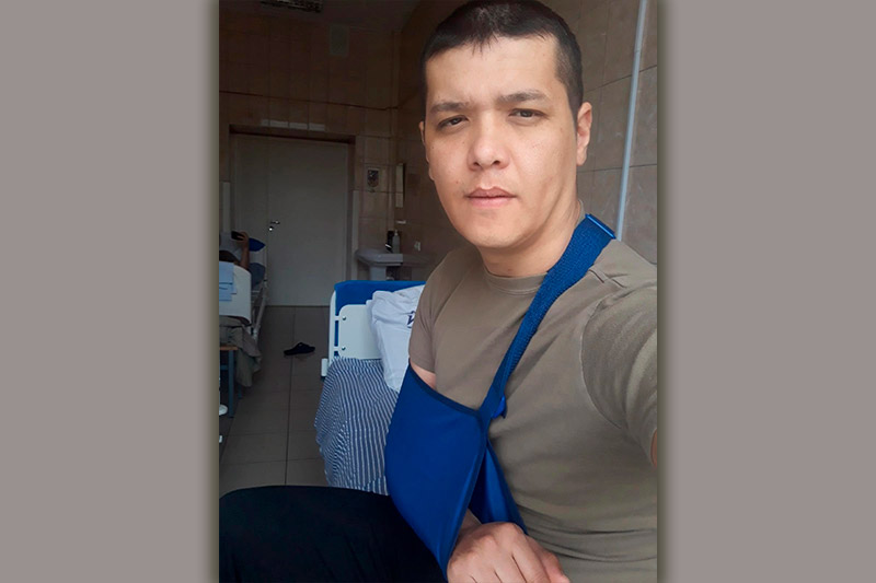 Военнослужащий из Добрянского округа попал в госпиталь с ранением