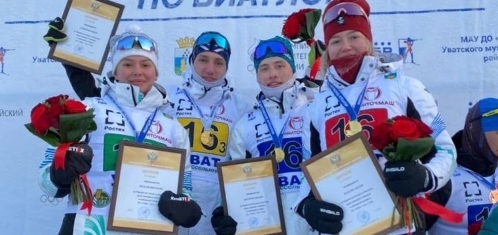Добрянская биатлонистка Мария Власова завоевала российское золото