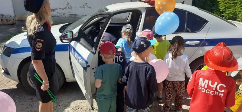 Добрянских дошколят учили безопасности