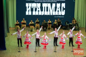 В Добрянке выступили артисты из Удмуртии