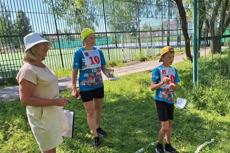 Спортивные семьи вышли на старт