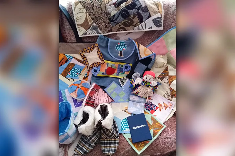 Пазл из лоскутков