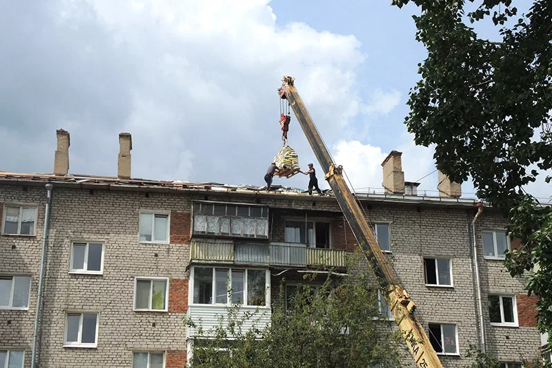 С новой крышей