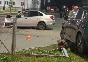 Автоавария в центре города