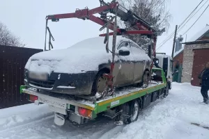 За долги лишилась иномарки