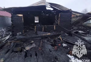 В пожарах пострадали дома