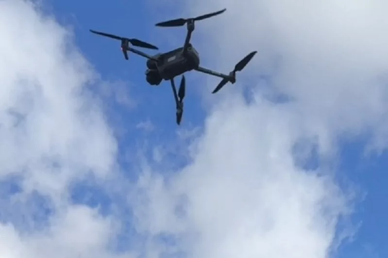 Беспилотник в Губахе