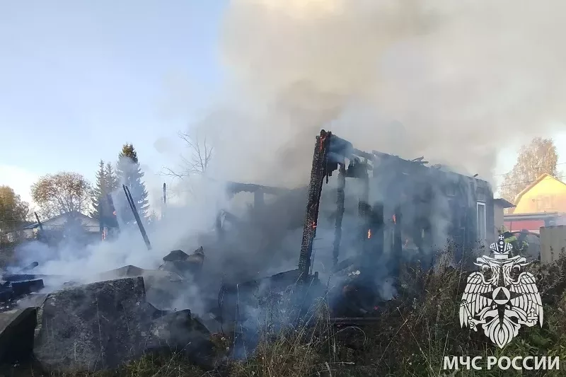 Три пожара за неделю, есть погибший