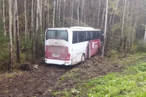 В Добрянском округе произошло ДТП с автобусом