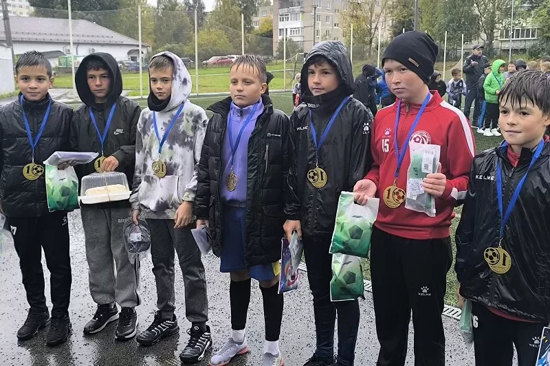 Футболисты дождя не боятся
